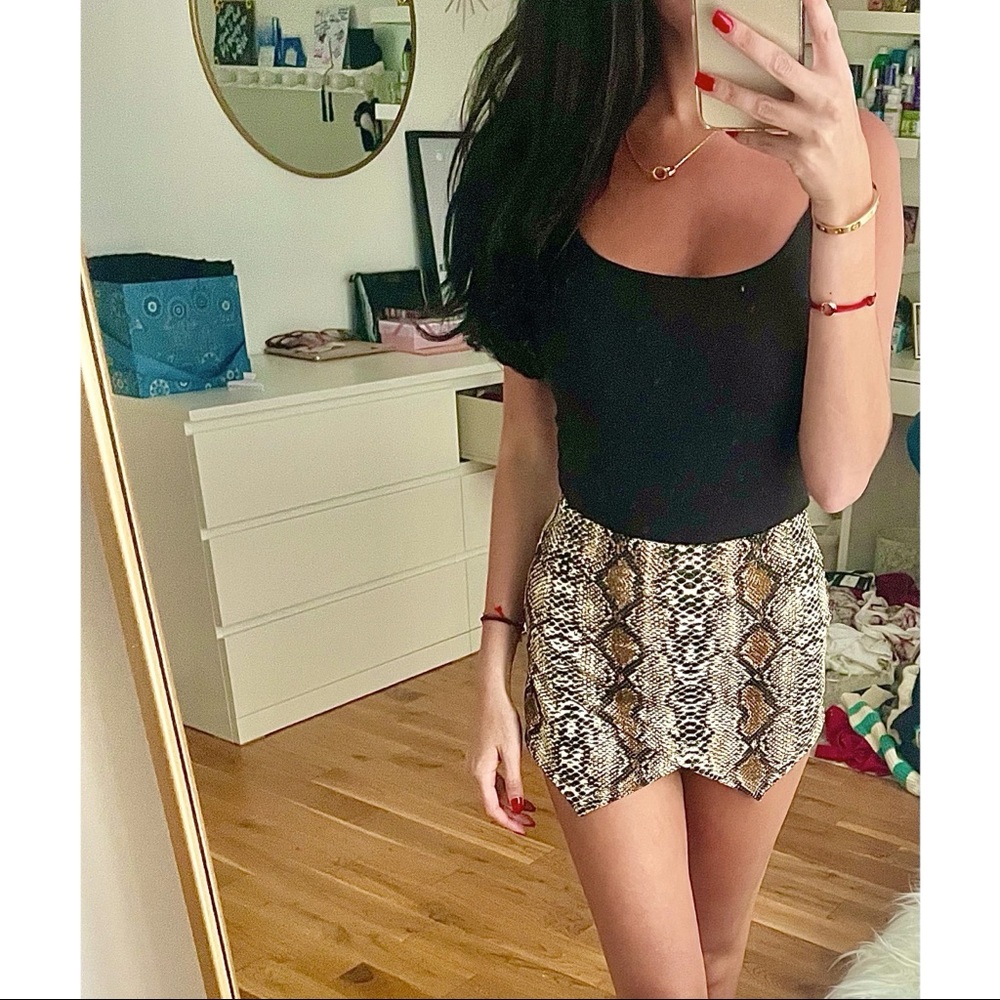 Leopard skort!💕